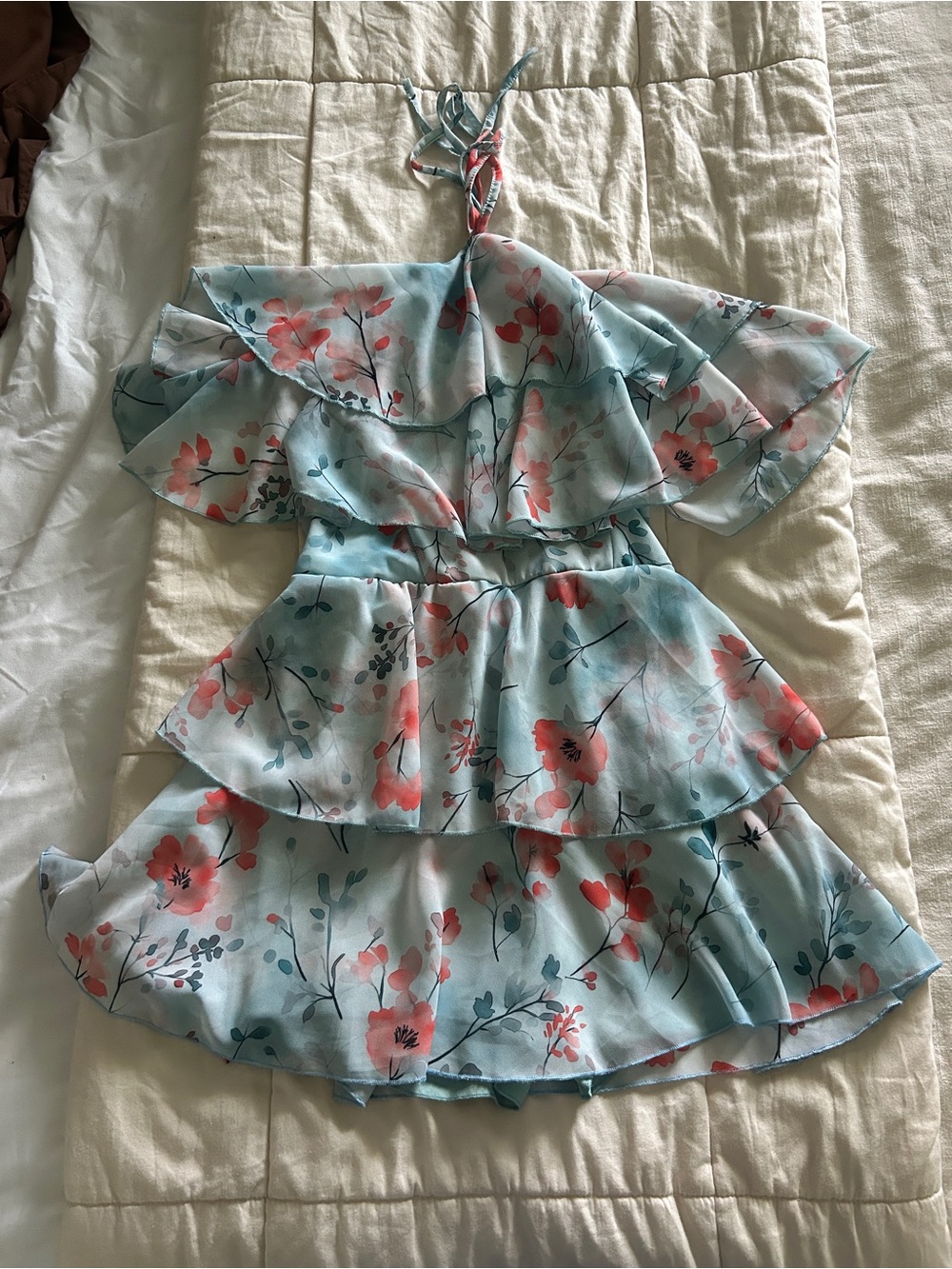 Unbranded Floral Halter Romper | Boho Feminine | Cottagecore | Garden Party